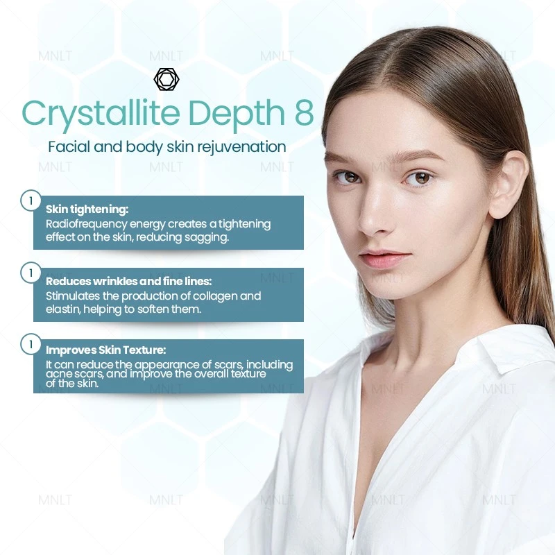 Crystallite Depth 8 RF Microneedling Machine high quality